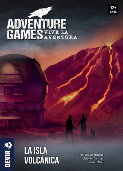 Adventure games: La isla volcánica